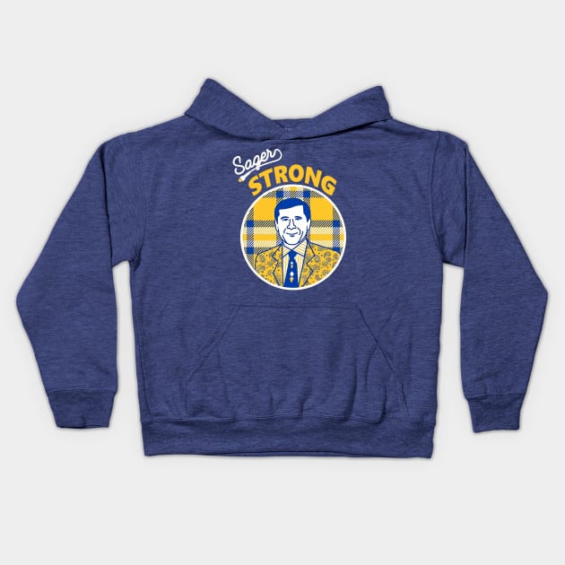 Sager Strong Shirt Kids Hoodie by Affiliate_teevnn